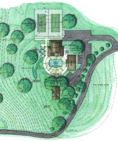 residential site plan in north georgia picture and link